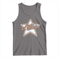 Vintage Astro Script Name Sports Style Tank Top Retro Baseball Fans