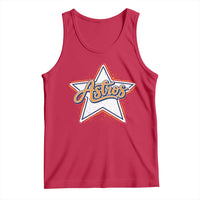 Vintage Astro Script Name Sports Style Tank Top Retro Baseball Fans