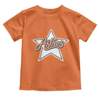 Vintage Astro Script Name Sports Style Toddler T Shirt Retro Baseball Fans