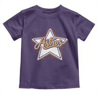 Vintage Astro Script Name Sports Style Toddler T Shirt Retro Baseball Fans