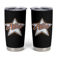 Vintage Astro Script Name Sports Style Tumbler Cup Retro Baseball Fans
