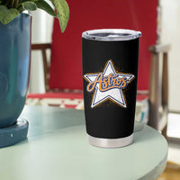 Vintage Astro Script Name Sports Style Tumbler Cup Retro Baseball Fans