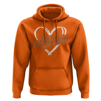 Vintage Astro Name Sports Style Hoodie Varsity Script Vintage Baseball Heart Graphic