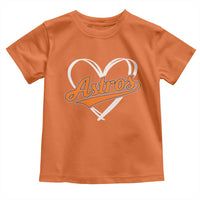 Vintage Astro Name Sports Style Toddler T Shirt Varsity Script Vintage Baseball Heart Graphic