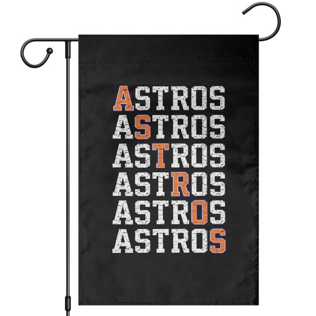 Vintage Astro Last Name Garden Flag Retro Baseball Fans Sports Style