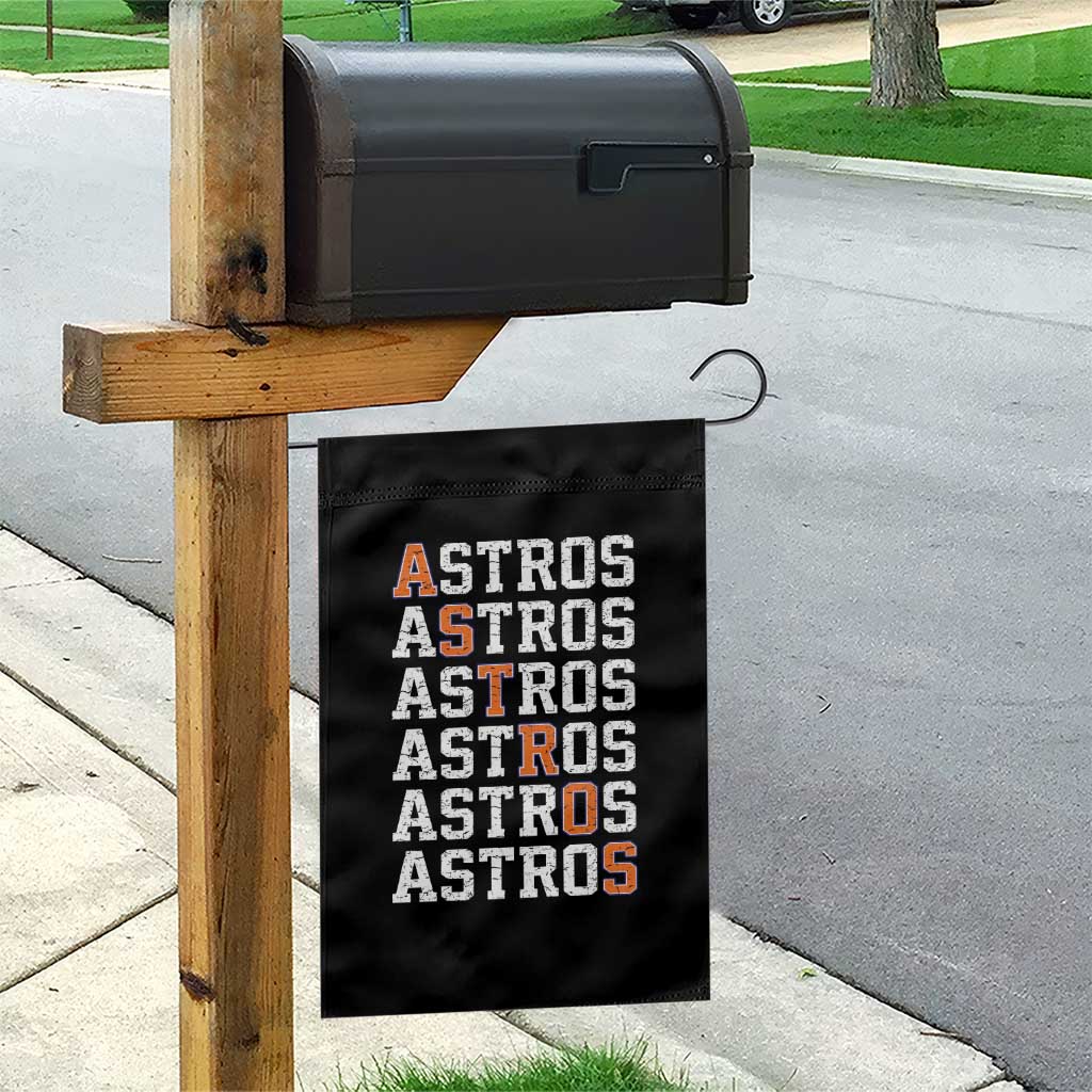 Vintage Astro Last Name Garden Flag Retro Baseball Fans Sports Style