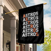 Vintage Astro Last Name Garden Flag Retro Baseball Fans Sports Style
