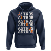 Vintage Astro Last Name Hoodie Retro Baseball Fans Sports Style