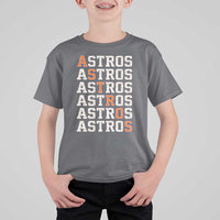 Vintage Astro Last Name T Shirt For Kid Retro Baseball Fans Sports Style