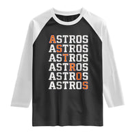 Vintage Astro Last Name Raglan Shirt Retro Baseball Fans Sports Style