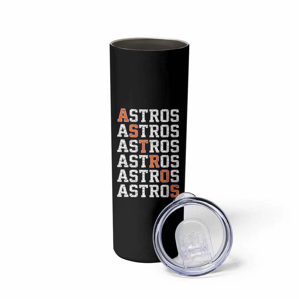 Vintage Astro Last Name Skinny Tumbler Retro Baseball Fans Sports Style