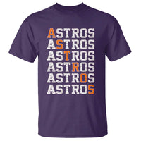 Vintage Astro Last Name T Shirt Retro Baseball Fans Sports Style