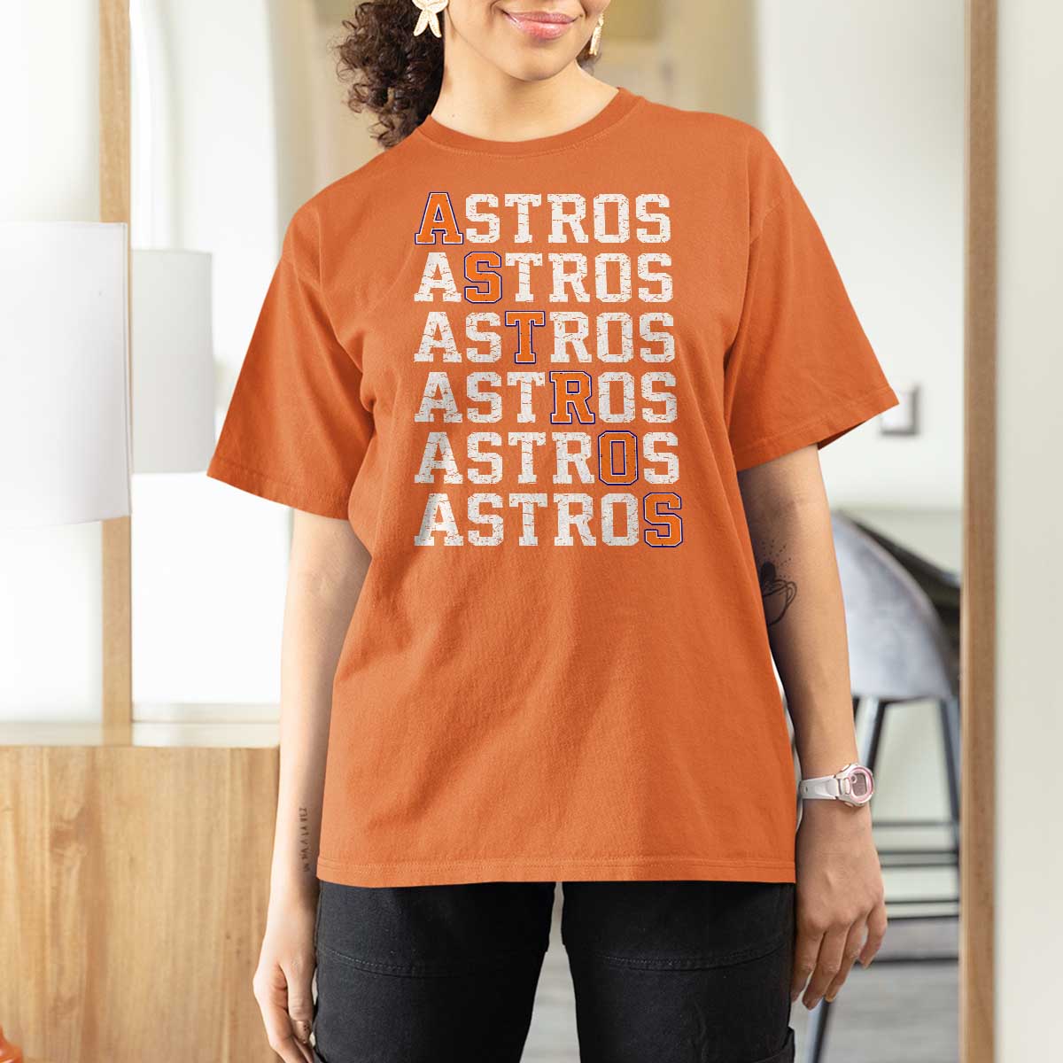 Vintage Astro Last Name T Shirt For Women Retro Baseball Fans Sports Style