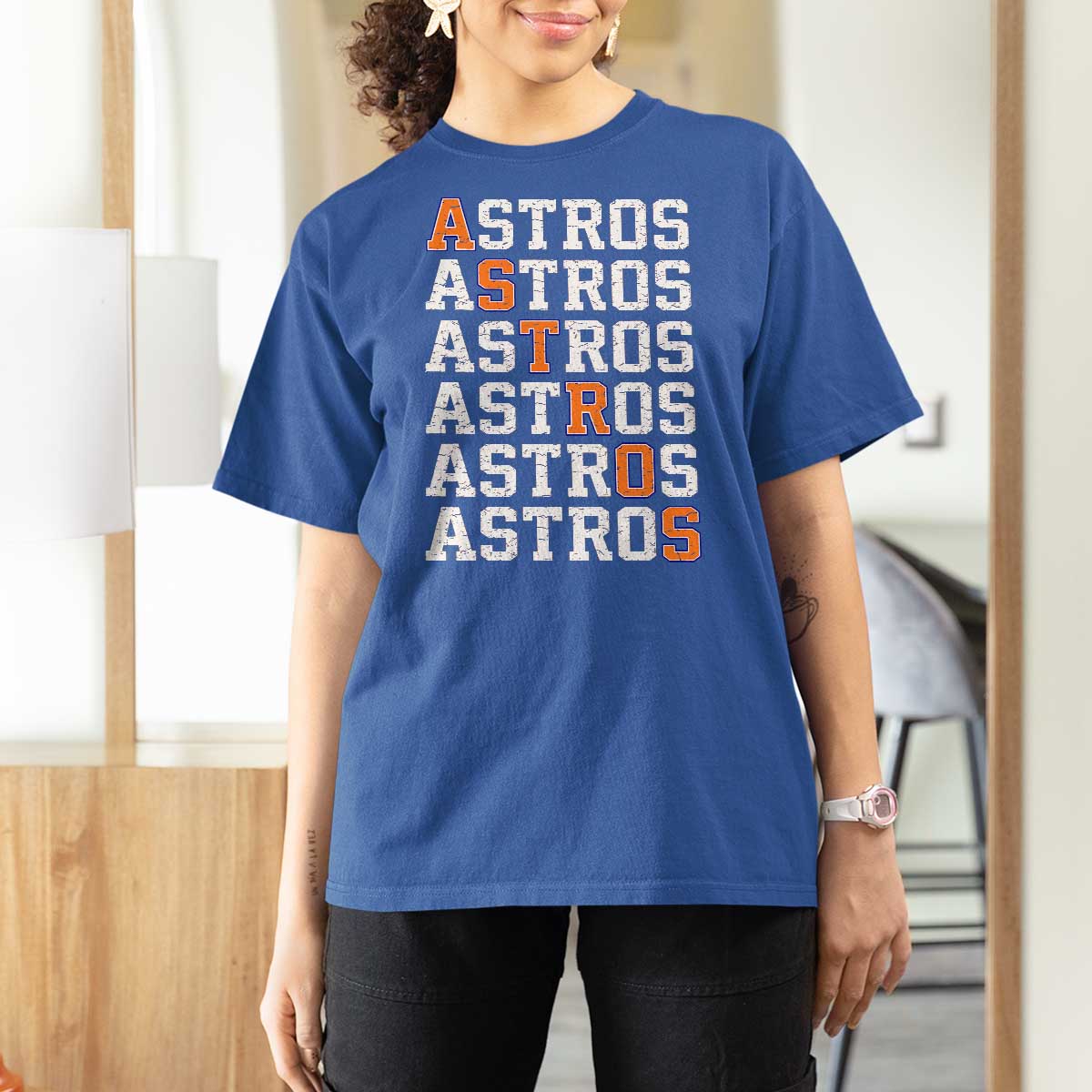 Vintage Astro Last Name T Shirt For Women Retro Baseball Fans Sports Style