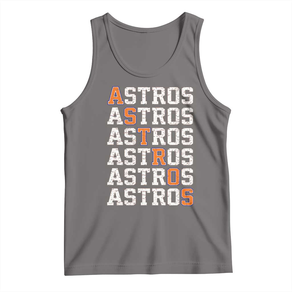 Vintage Astro Last Name Tank Top Retro Baseball Fans Sports Style