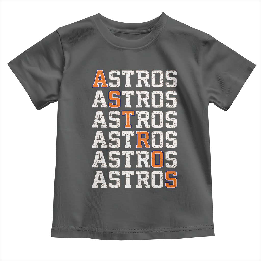 Vintage Astro Last Name Toddler T Shirt Retro Baseball Fans Sports Style