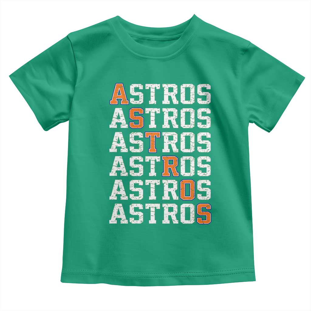 Vintage Astro Last Name Toddler T Shirt Retro Baseball Fans Sports Style