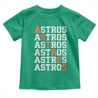 Vintage Astro Last Name Toddler T Shirt Retro Baseball Fans Sports Style