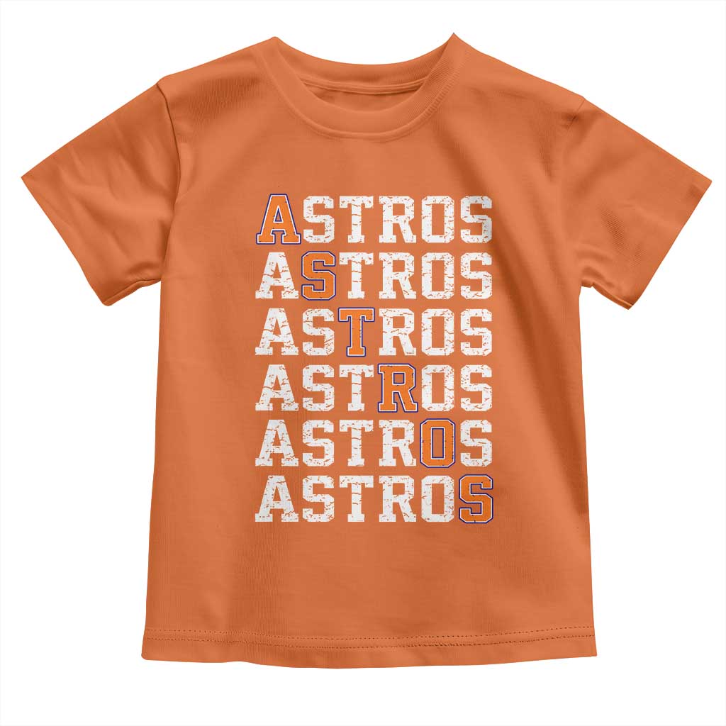 Vintage Astro Last Name Toddler T Shirt Retro Baseball Fans Sports Style
