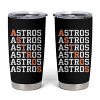 Vintage Astro Last Name Tumbler Cup Retro Baseball Fans Sports Style