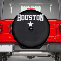 Vintage Houston Spare Tire Cover Retro Texas Throwback Athletic Sports Style 80s 90s