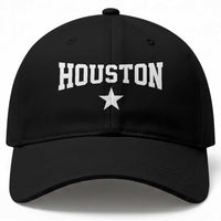 Vintage Houston Baseball Cap Retro Texas Throwback Athletic Sports Style 80s 90s