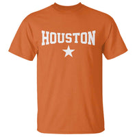 Vintage Houston T Shirt Retro Texas Throwback Athletic Sports Style 80s 90s