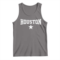 Vintage Houston Tank Top Retro Texas Throwback Athletic Sports Style 80s 90s