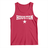 Vintage Houston Tank Top Retro Texas Throwback Athletic Sports Style 80s 90s