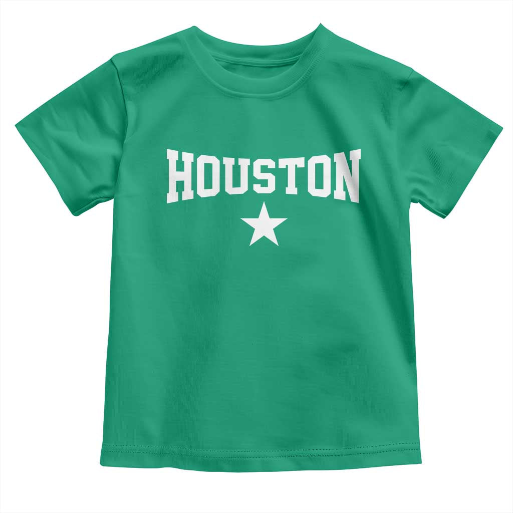 Vintage Houston Toddler T Shirt Retro Texas Throwback Athletic Sports Style 80s 90s