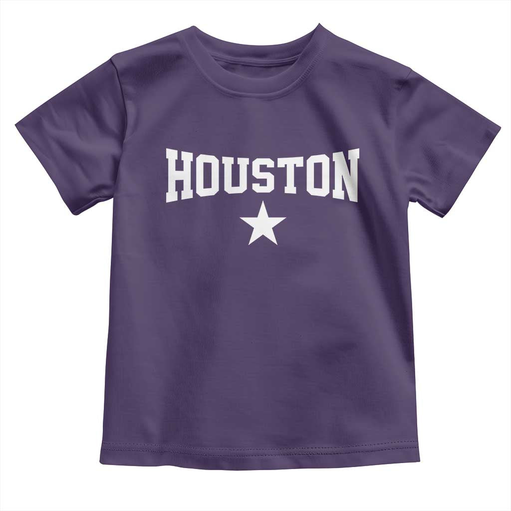 Vintage Houston Toddler T Shirt Retro Texas Throwback Athletic Sports Style 80s 90s