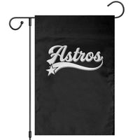 Vintage Astro Script Name Garden Flag Texas Vintage Sports Jersey Style 80s 90s