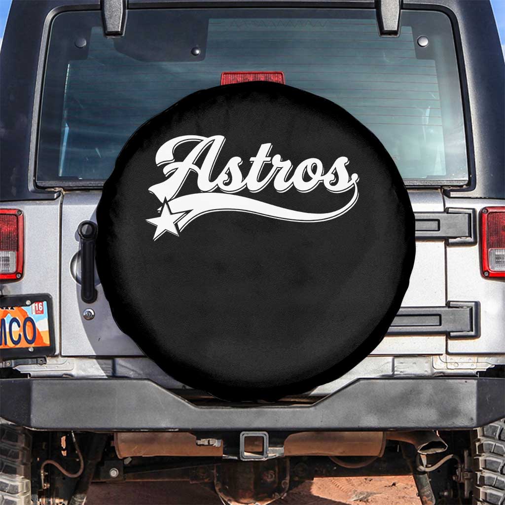 Vintage Astro Script Name Spare Tire Cover Texas Vintage Sports Jersey Style 80s 90s