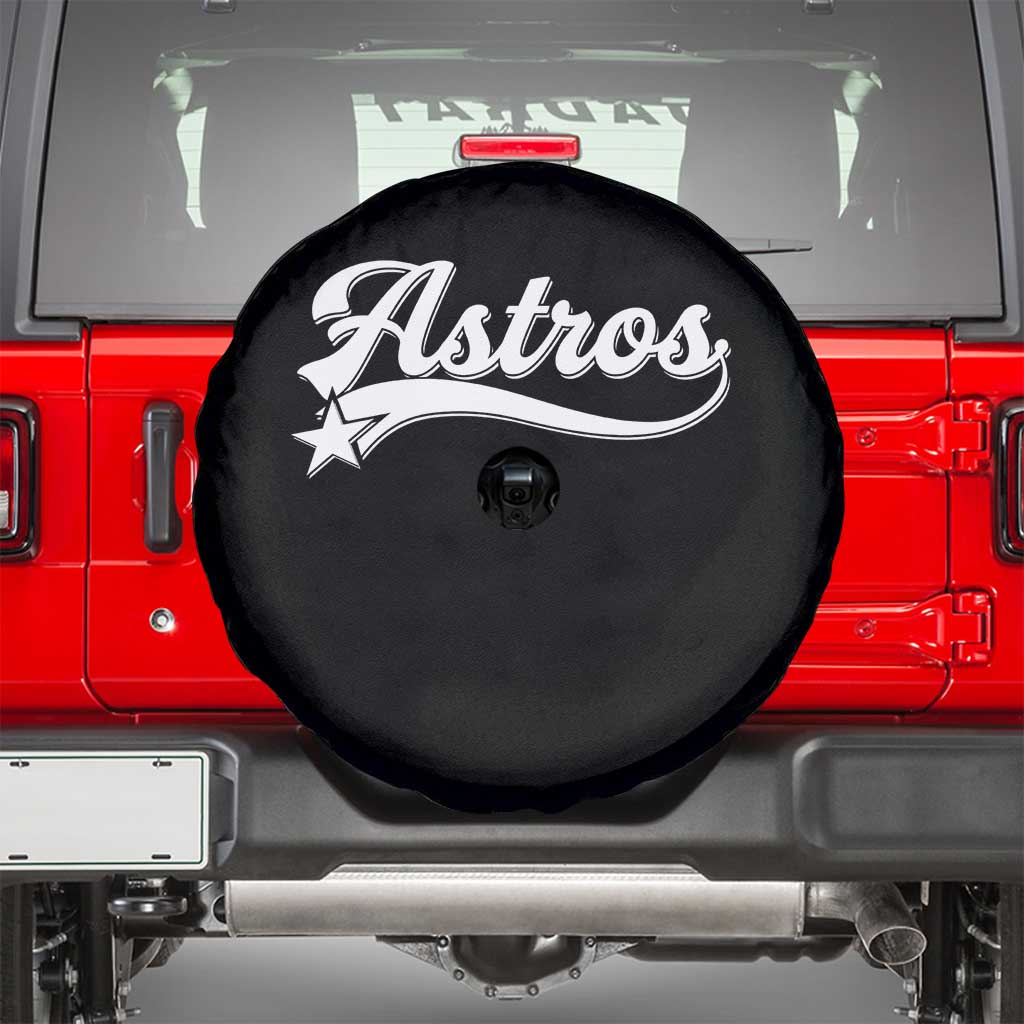 Vintage Astro Script Name Spare Tire Cover Texas Vintage Sports Jersey Style 80s 90s