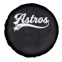 Vintage Astro Script Name Spare Tire Cover Texas Vintage Sports Jersey Style 80s 90s