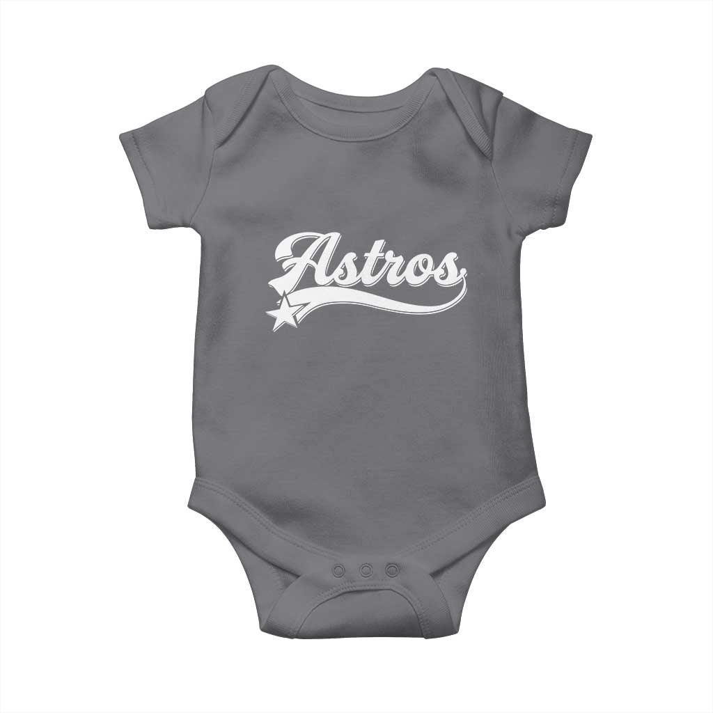 Vintage Astro Script Name Baby Onesie Texas Vintage Sports Jersey Style 80s 90s