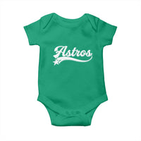 Vintage Astro Script Name Baby Onesie Texas Vintage Sports Jersey Style 80s 90s