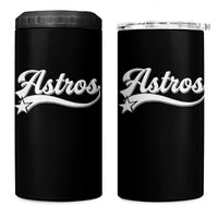 Vintage Astro Script Name 4 in 1 Can Cooler Tumbler Texas Vintage Sports Jersey Style 80s 90s