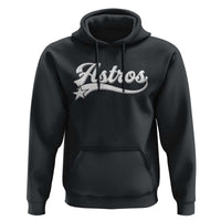 Vintage Astro Script Name Hoodie Texas Vintage Sports Jersey Style 80s 90s