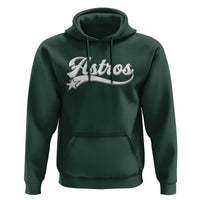 Vintage Astro Script Name Hoodie Texas Vintage Sports Jersey Style 80s 90s