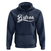 Vintage Astro Script Name Hoodie Texas Vintage Sports Jersey Style 80s 90s