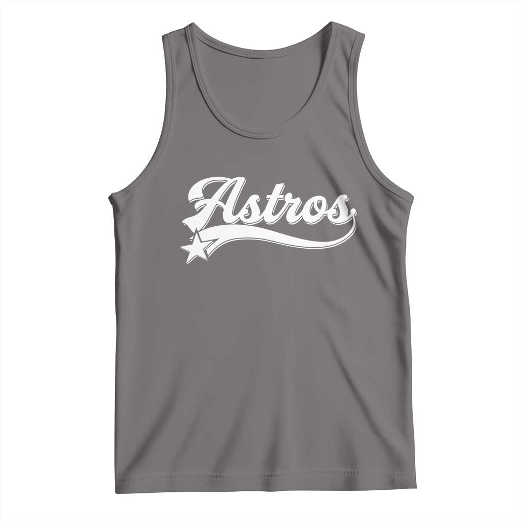 Vintage Astro Script Name Tank Top Texas Vintage Sports Jersey Style 80s 90s