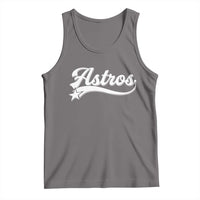 Vintage Astro Script Name Tank Top Texas Vintage Sports Jersey Style 80s 90s