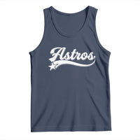 Vintage Astro Script Name Tank Top Texas Vintage Sports Jersey Style 80s 90s