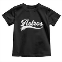 Vintage Astro Script Name Toddler T Shirt Texas Vintage Sports Jersey Style 80s 90s