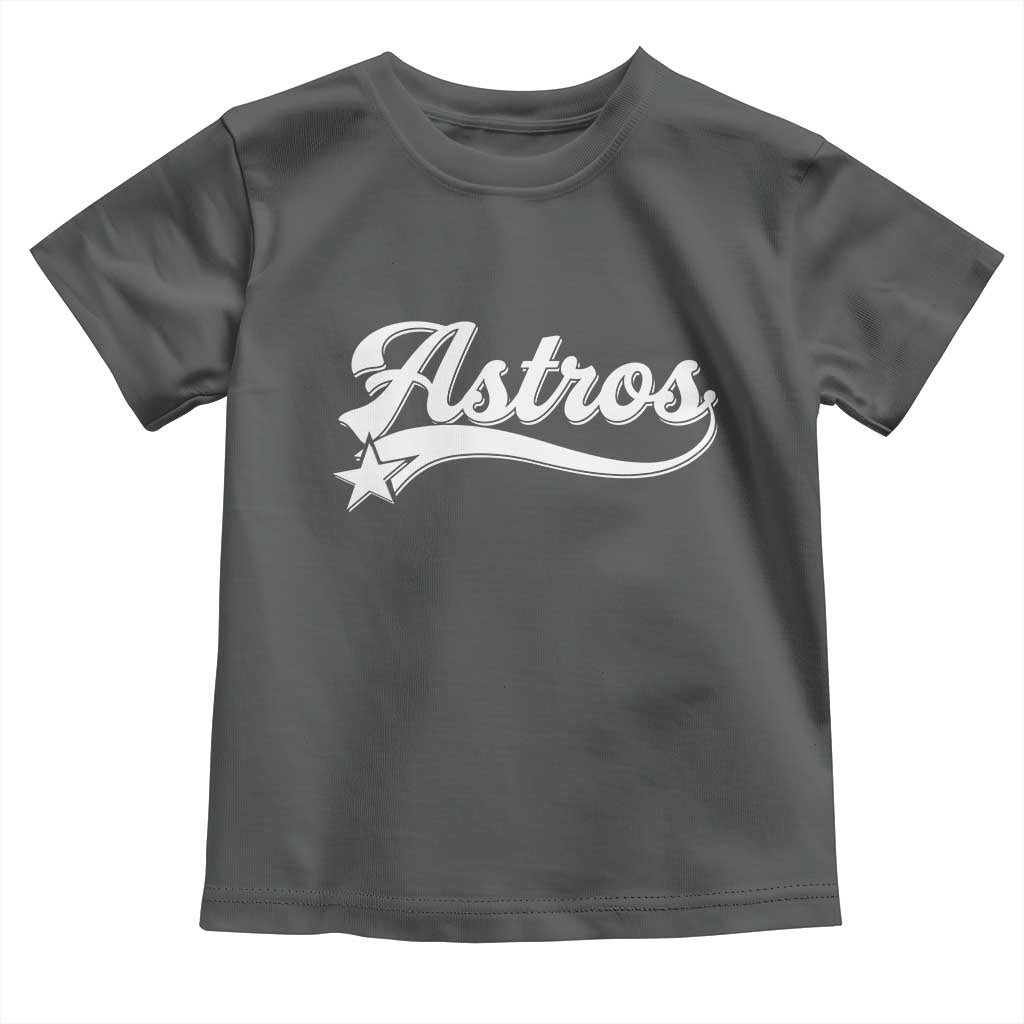 Vintage Astro Script Name Toddler T Shirt Texas Vintage Sports Jersey Style 80s 90s