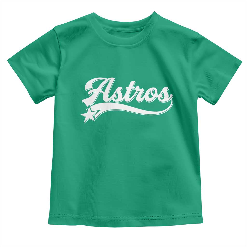 Vintage Astro Script Name Toddler T Shirt Texas Vintage Sports Jersey Style 80s 90s