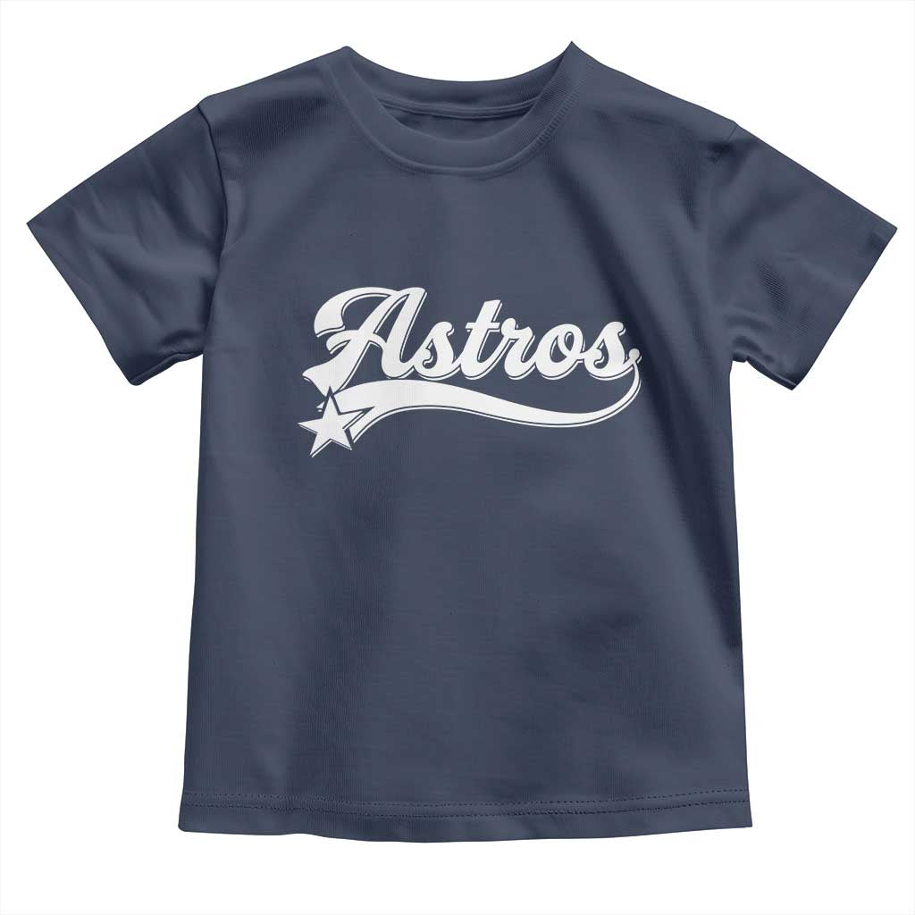 Vintage Astro Script Name Toddler T Shirt Texas Vintage Sports Jersey Style 80s 90s