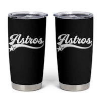 Vintage Astro Script Name Tumbler Cup Texas Vintage Sports Jersey Style 80s 90s