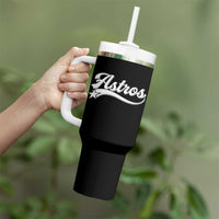 Vintage Astro Script Name Tumbler With Handle Texas Vintage Sports Jersey Style 80s 90s